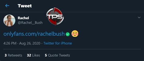 Rachel Bush Promotes Her OnlyFans Account Months After。